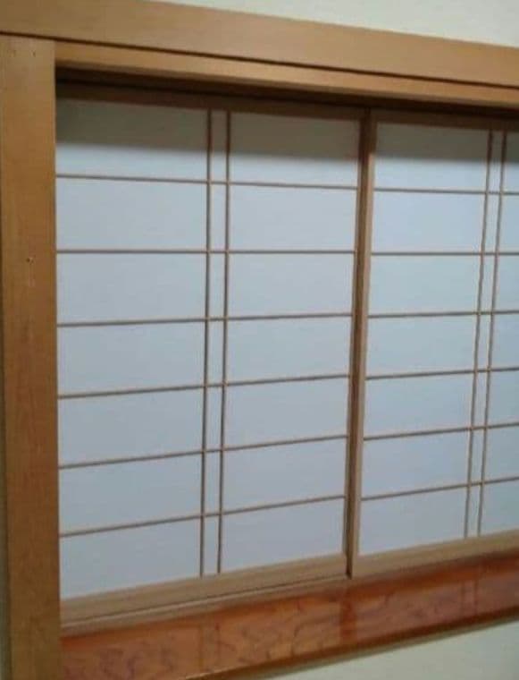 【即発送、送料負担】和紙貼障子1370mm✕870mm✕30mm 　2枚セット