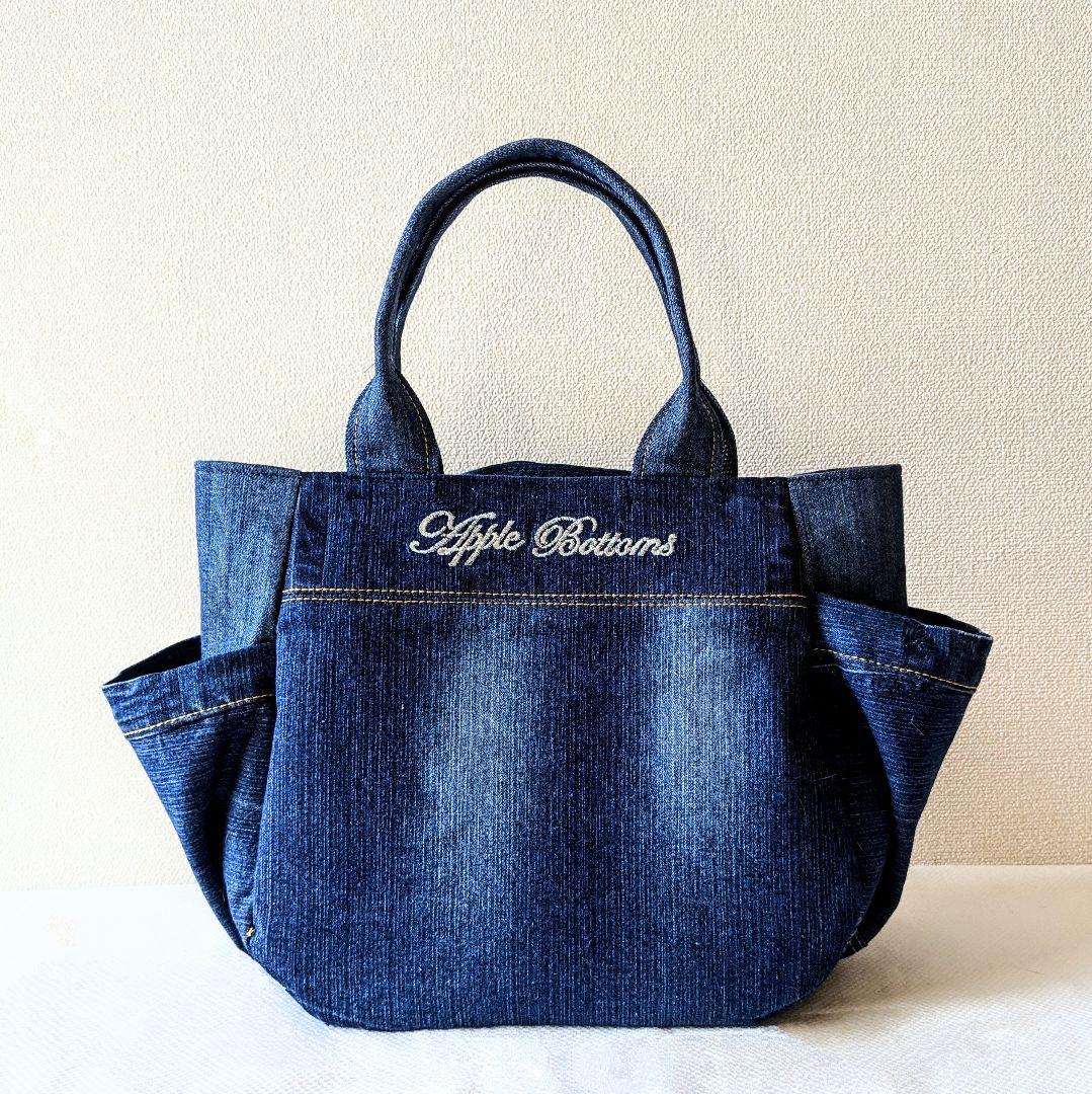 564 USEDデニムシャツトートバック