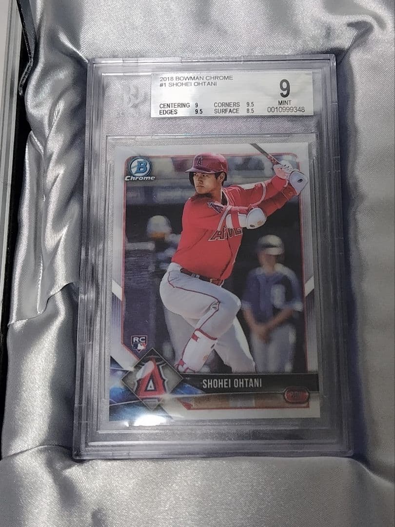 Shohei Ohtani大谷翔平 MLBトレーディングカード3枚セット鑑定済