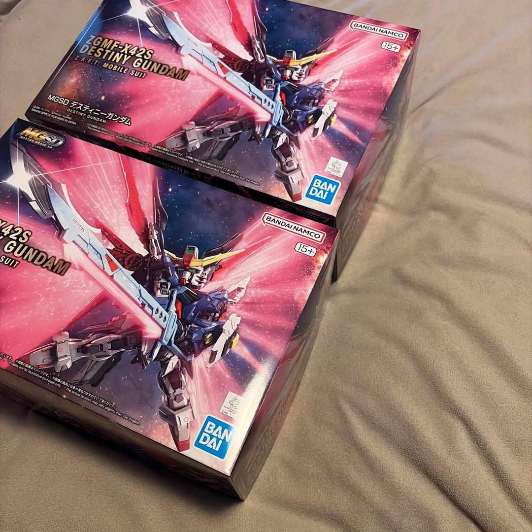 MG フルアーマーZZガンダムVer.Ka＋MGSD デスティニーガンダム