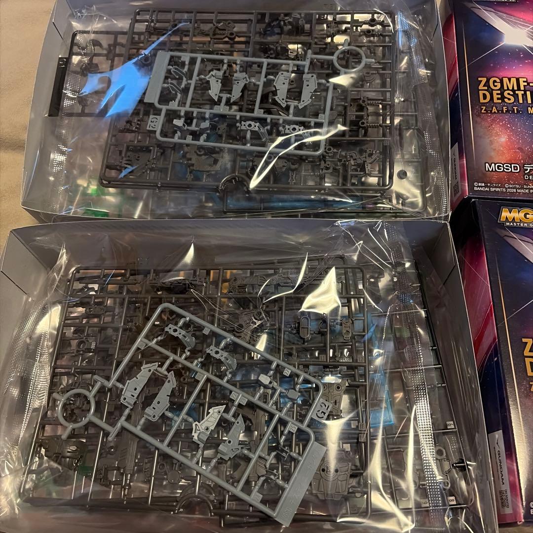 MG フルアーマーZZガンダムVer.Ka＋MGSD デスティニーガンダム