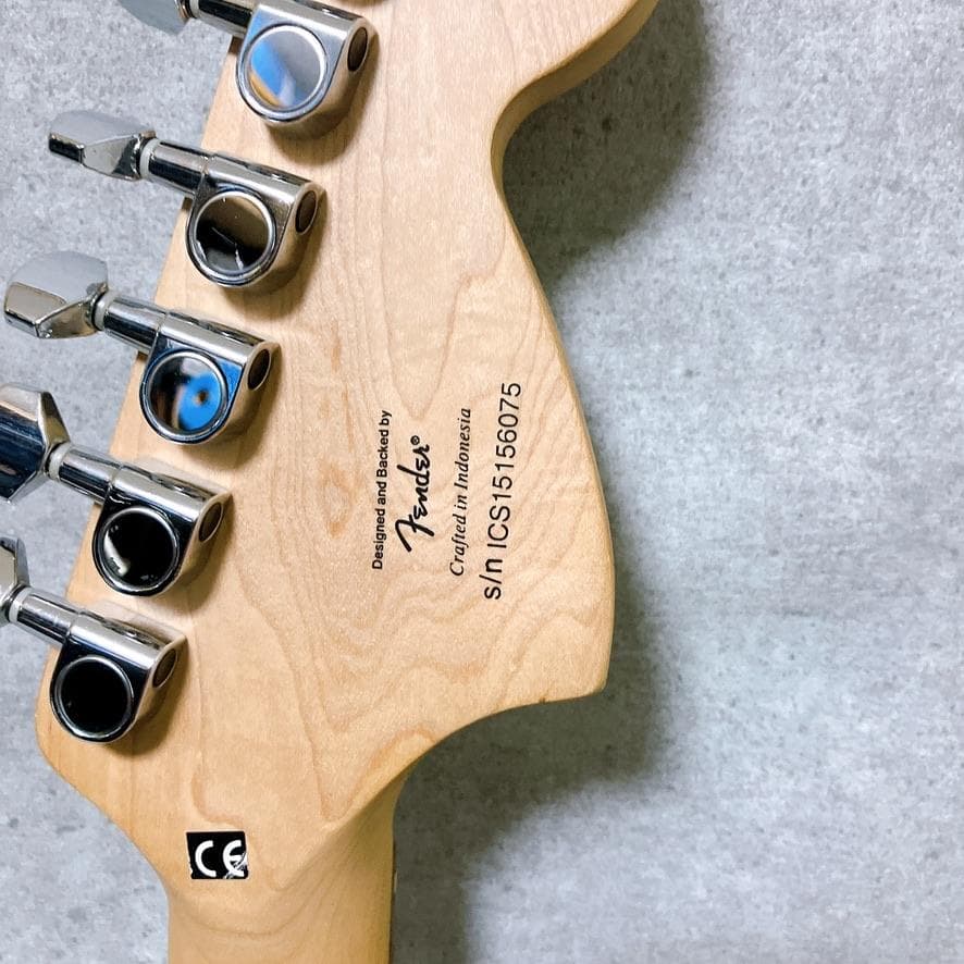 Squier スタンダード ストラトキャスター エレキギター レフティ 美品