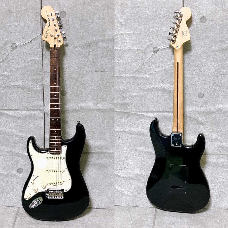 Squier スタンダード ストラトキャスター エレキギター レフティ 美品
