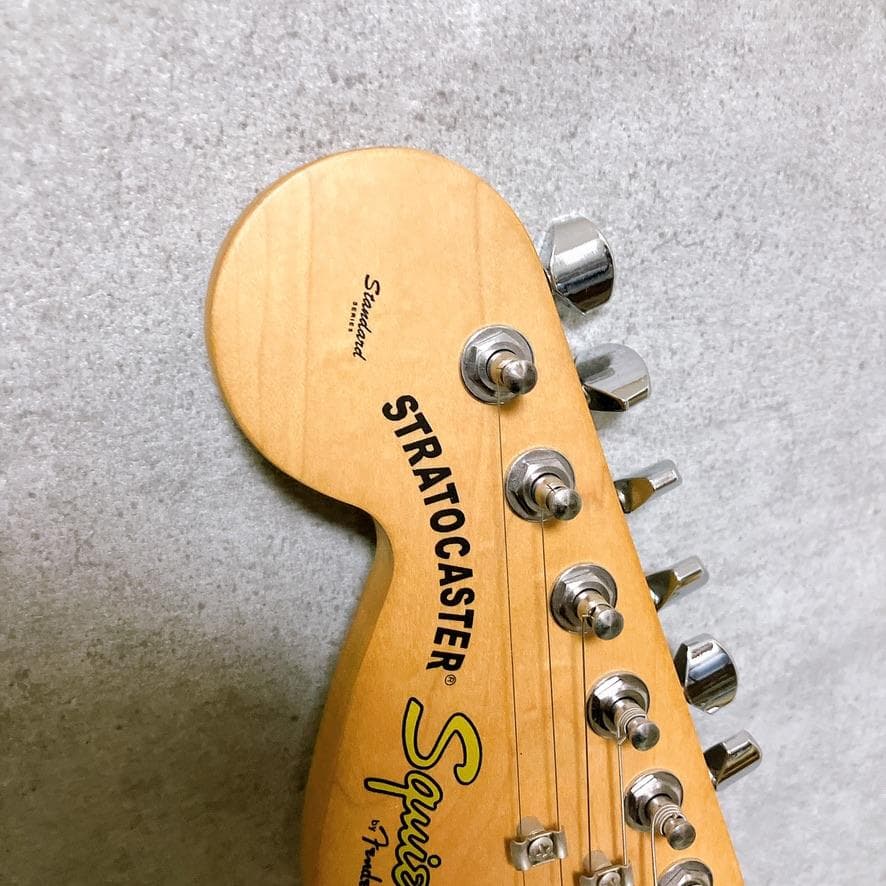 Squier スタンダード ストラトキャスター エレキギター レフティ 美品