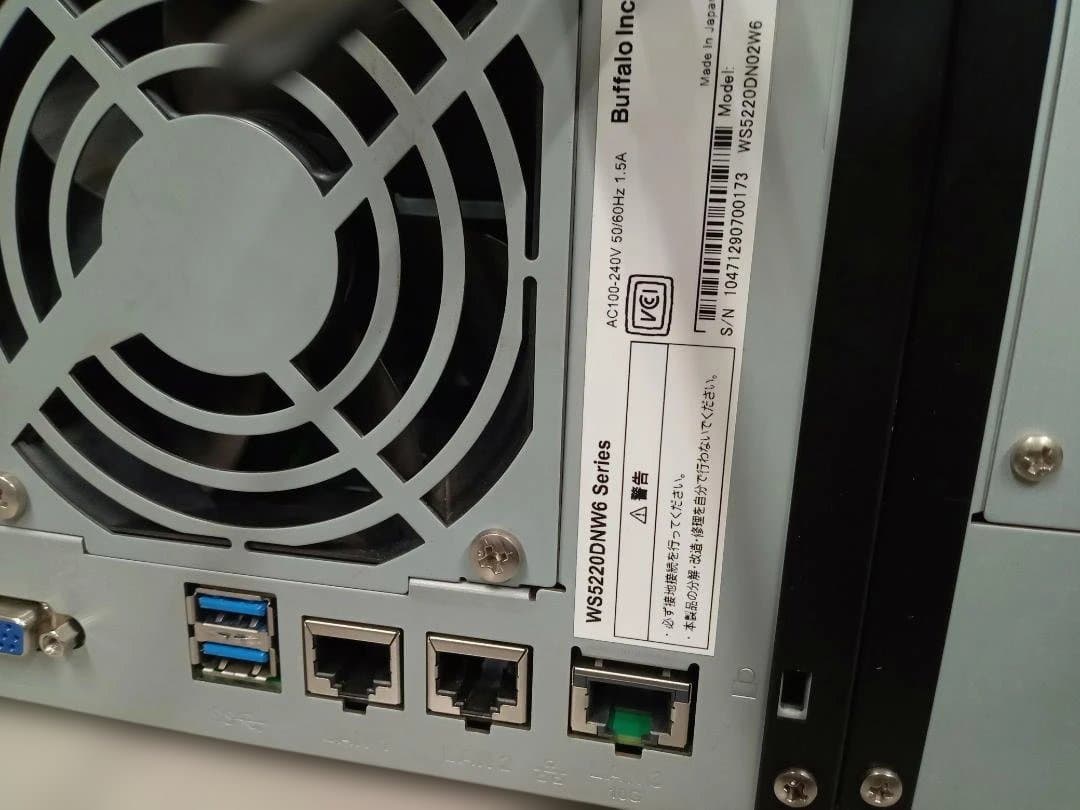 BUFFALO　TeraStation　TS5210DN　WS5220DNW6