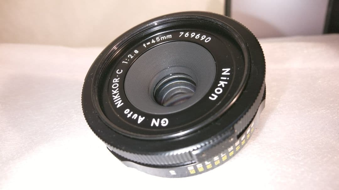 値下げ、ニコン、ニッコール、45ミリ、f2.8