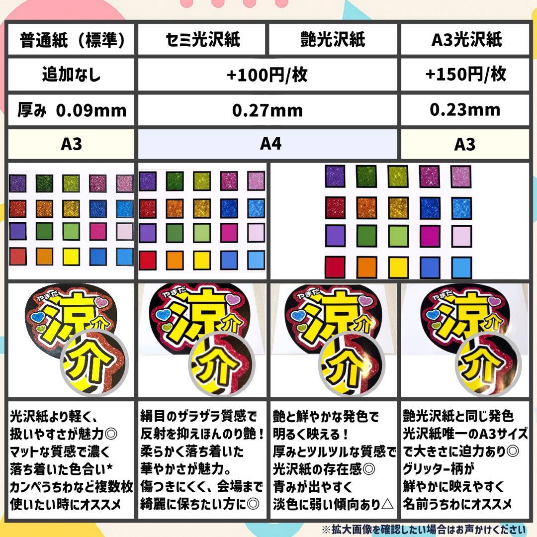 【箱梱包・シール付き・名前以外カット】えむ様オーダー カンペうちわ