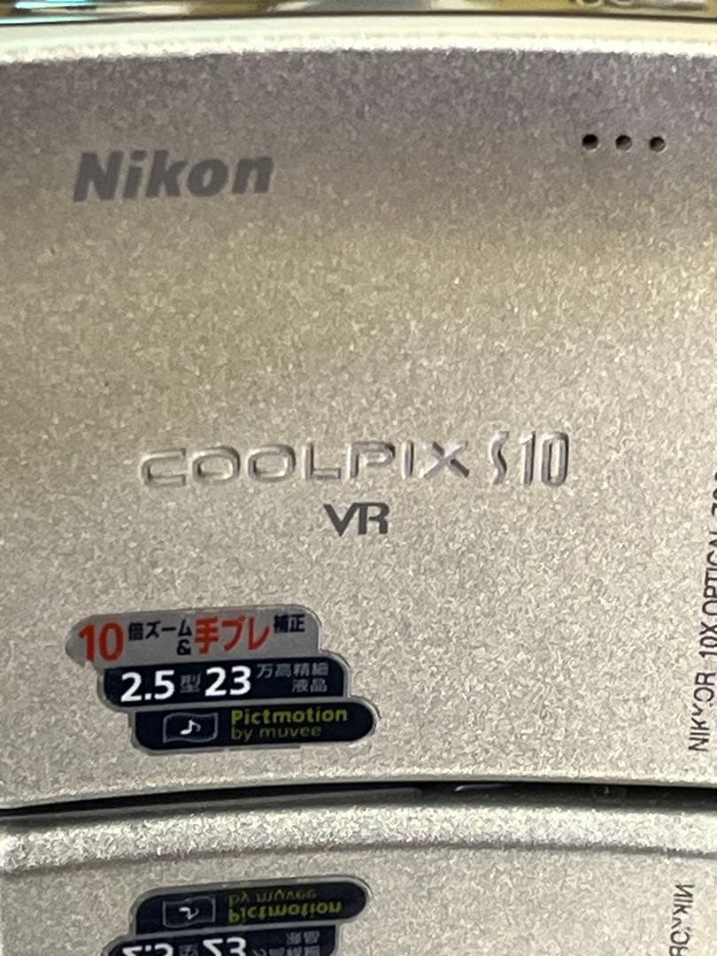 【高性能】Nikon COOLPIX S10 スイバル式 バッテリー2個付