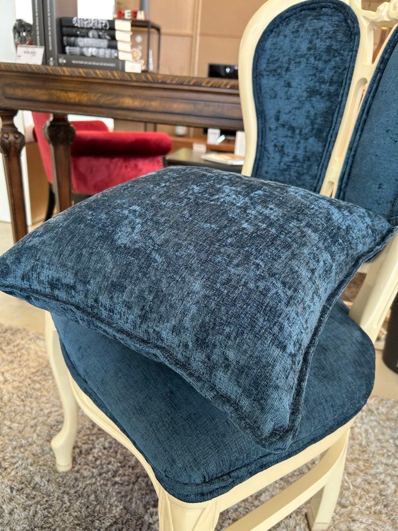 ロココ調スタイル 猫足チェアA ダイニングチェア