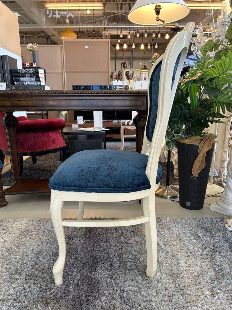 ロココ調スタイル 猫足チェアA ダイニングチェア