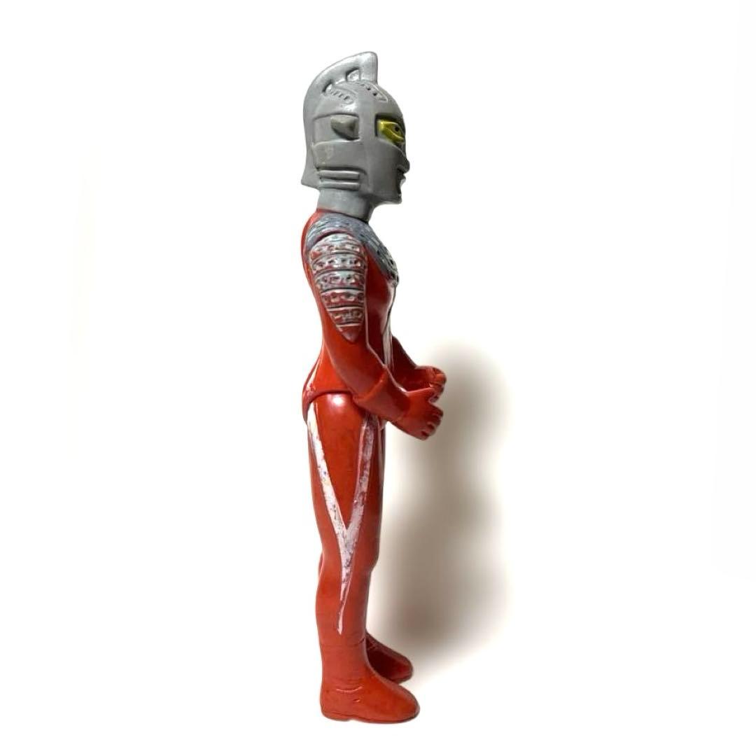 当時物 マルサン450 サイズ ウルトラセブン ソフビ 並品