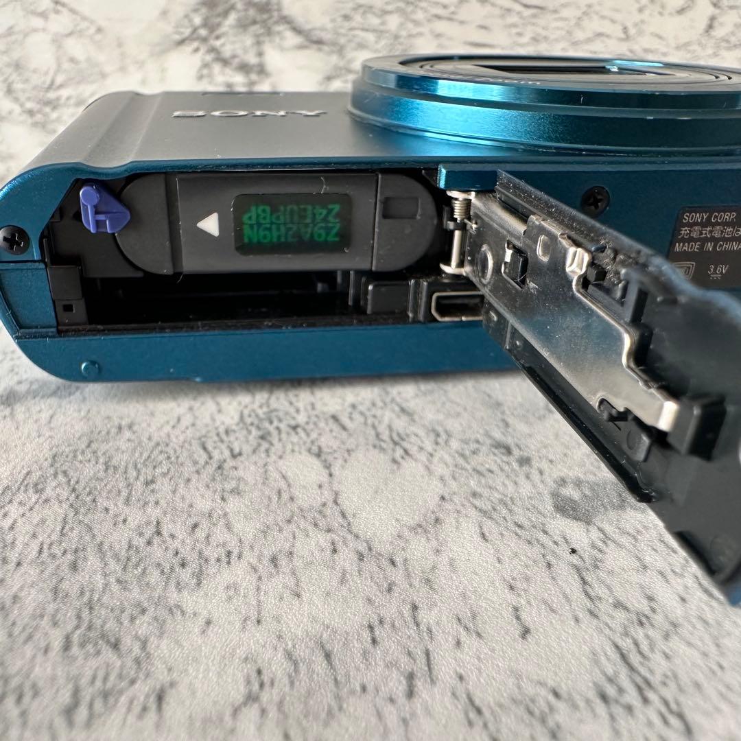 SONY Cyber-Shot DSC-WX300 ブルー ソニー デジカメ