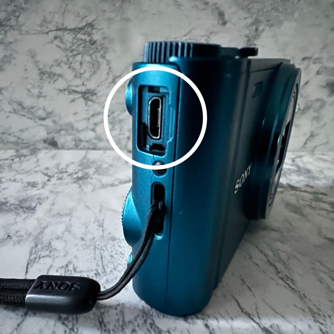 SONY Cyber-Shot DSC-WX300 ブルー ソニー デジカメ