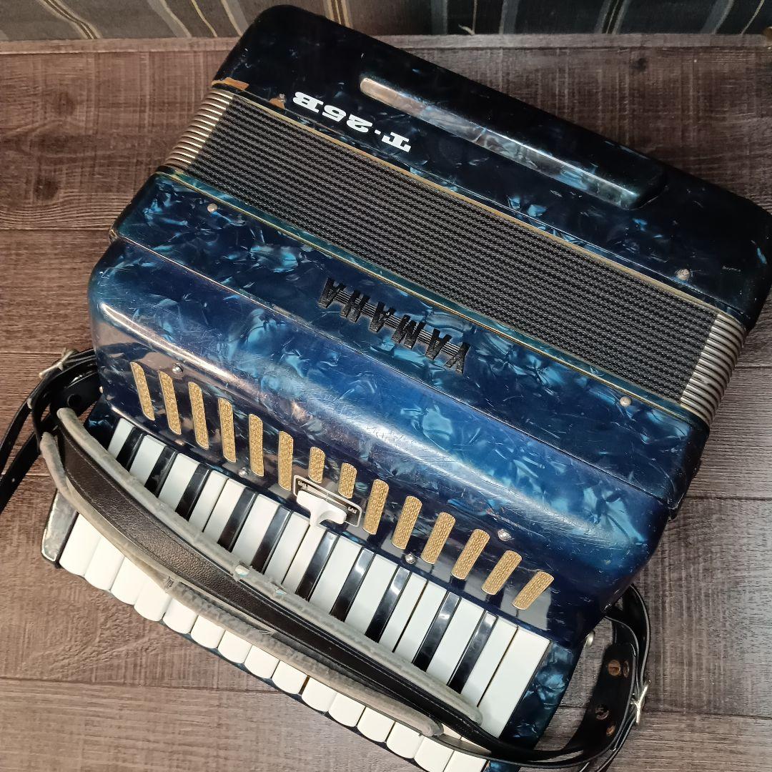 ヤマハ Yamaha テナー アコーディオン T-32B 32鍵 ケース付き
