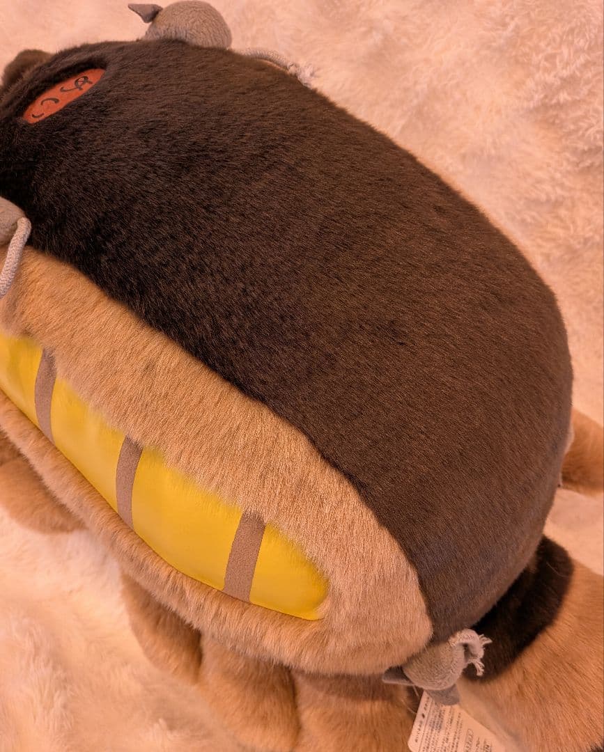 となりのトロロ　ネコバス　特大　ぬいぐるみ　新品　3L　ジブリ　80cm