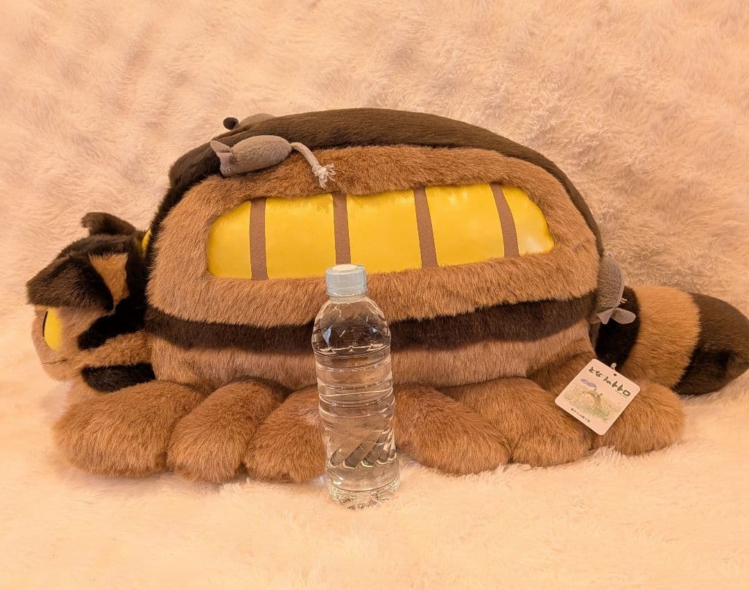 となりのトロロ　ネコバス　特大　ぬいぐるみ　新品　3L　ジブリ　80cm