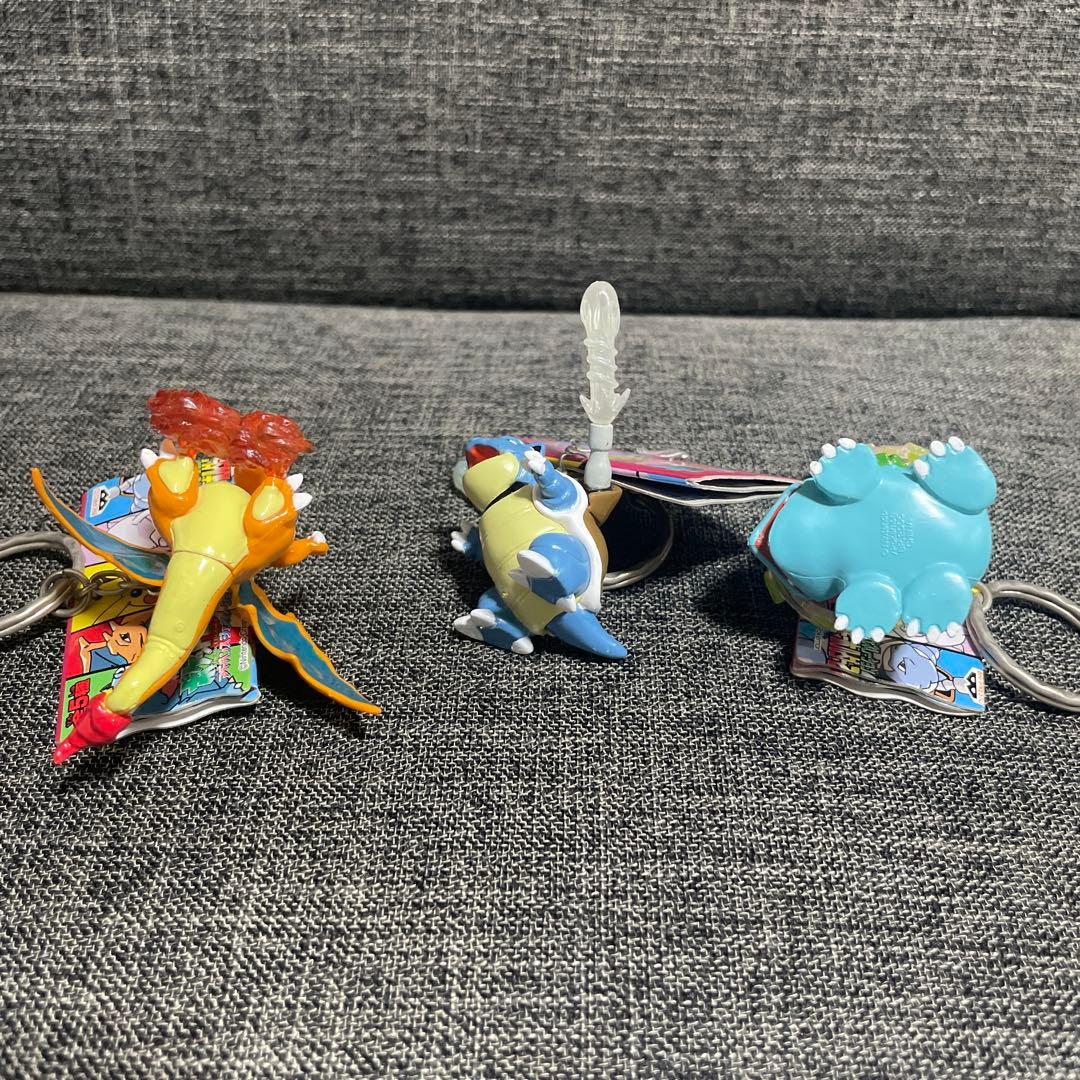 ポケットモンスター　ファイティングポケモンキーホルダー　3種
