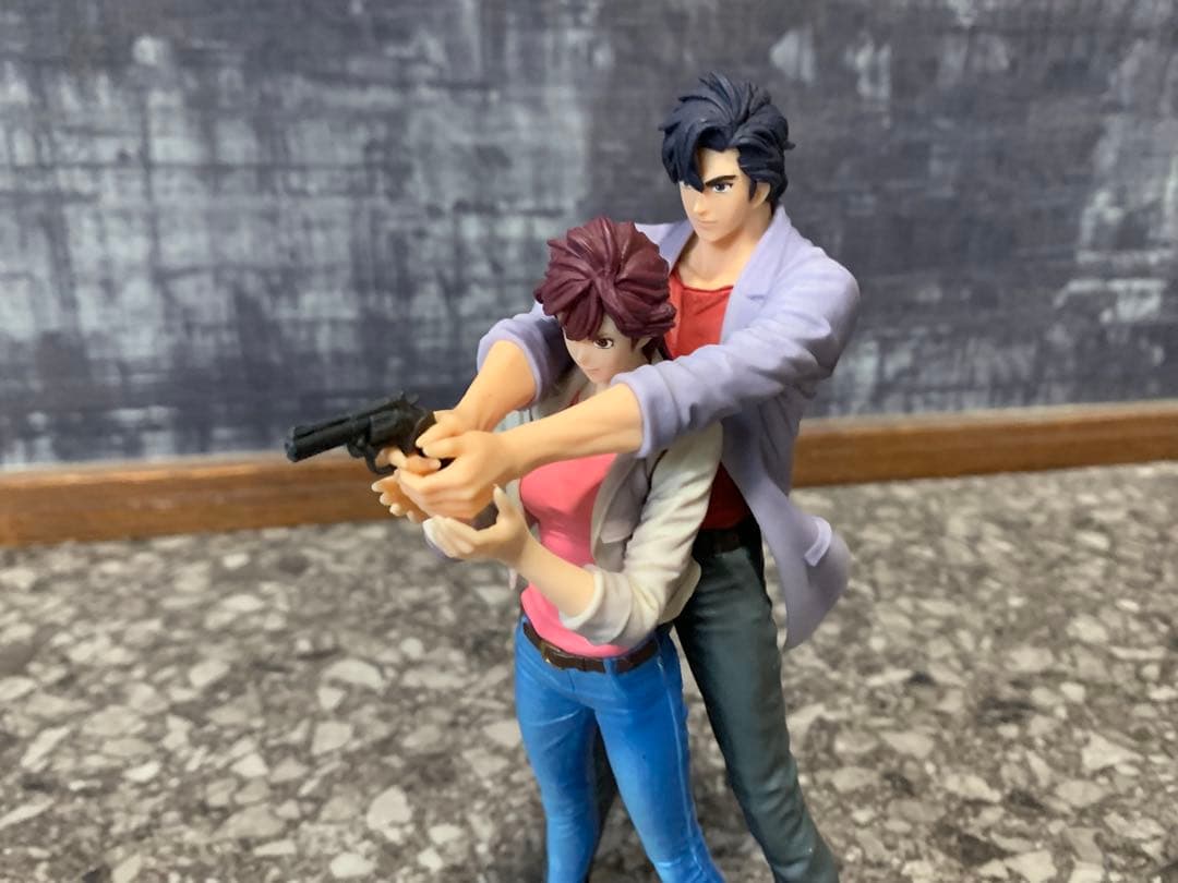 シティーハンター　フィギュア、エアガンセット