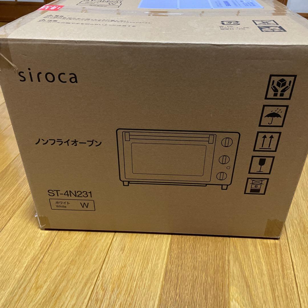 siroca ノンフライオーブン ST-4N231 ホワイト