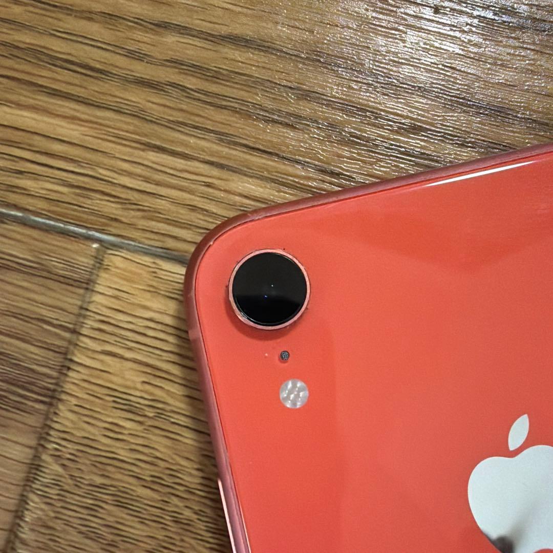 【‼️最終日】iPhone XR 64GB コーラル SIMフリー 本体｜ケース付