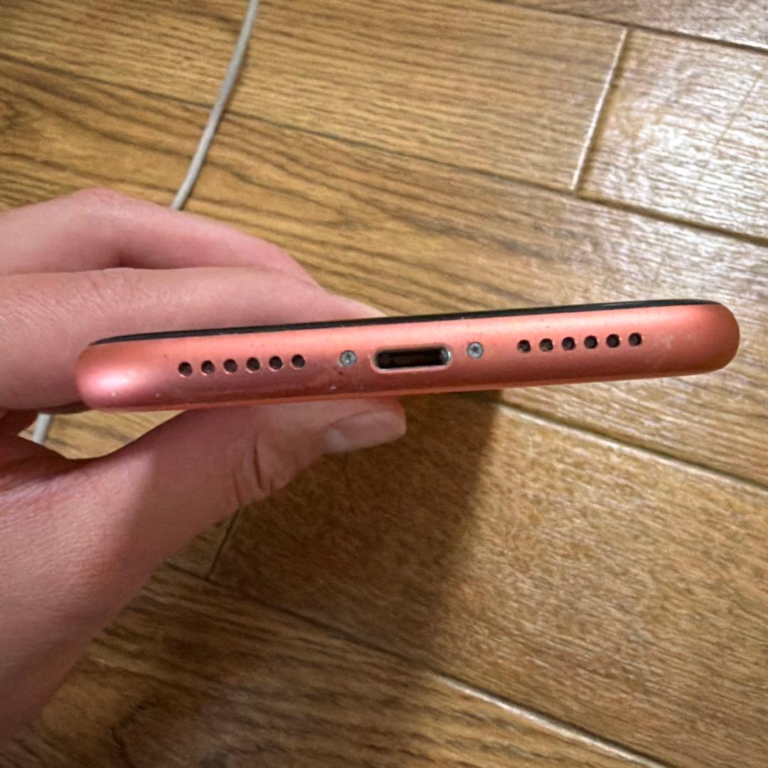 【‼️最終日】iPhone XR 64GB コーラル SIMフリー 本体｜ケース付