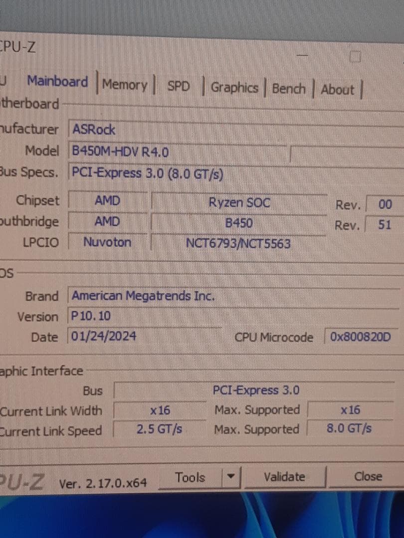 自作PC　RYZEN5 2600・8GB・256GB・GTX645・WIN11
