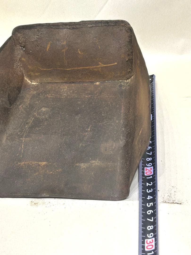 大小セット⚫︎錆ちりとり⚫︎オブジェ/アンティーク