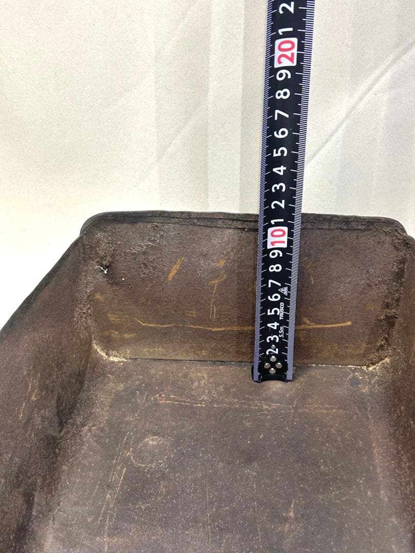 大小セット⚫︎錆ちりとり⚫︎オブジェ/アンティーク