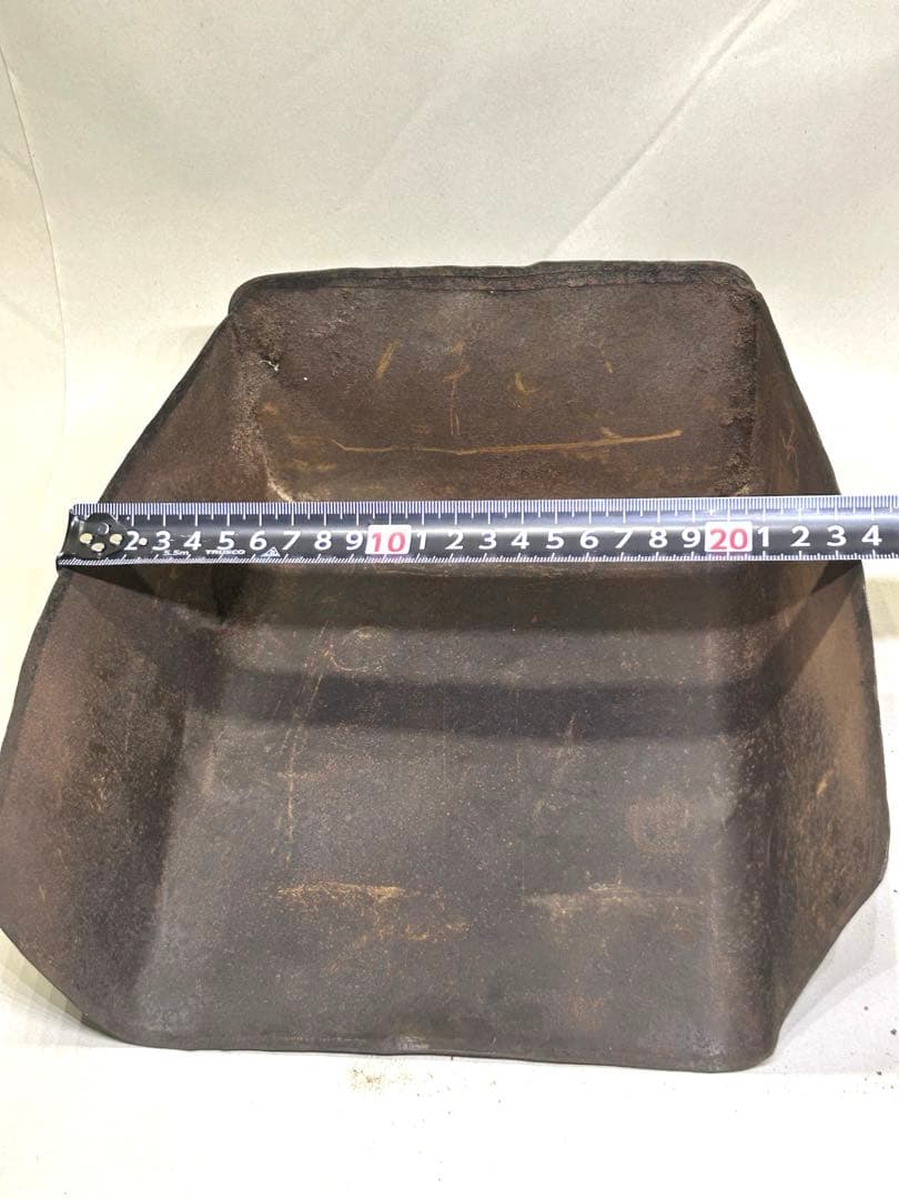 大小セット⚫︎錆ちりとり⚫︎オブジェ/アンティーク