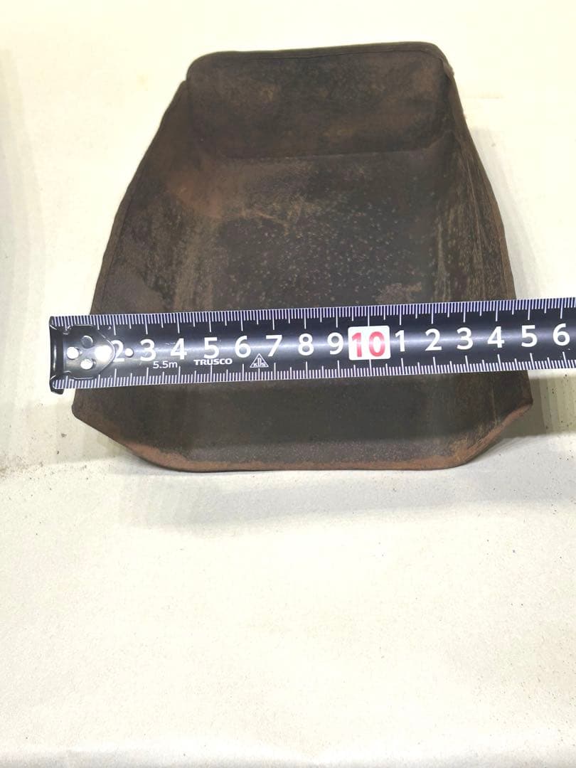 大小セット⚫︎錆ちりとり⚫︎オブジェ/アンティーク