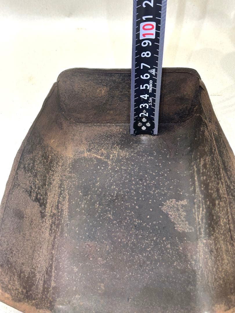 大小セット⚫︎錆ちりとり⚫︎オブジェ/アンティーク