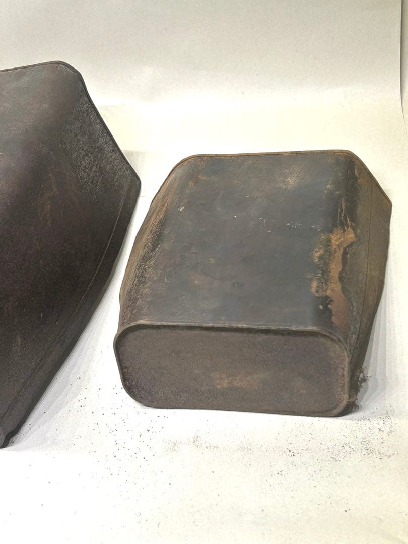 大小セット⚫︎錆ちりとり⚫︎オブジェ/アンティーク