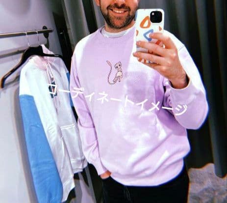 ミュウ 完売品 レア スウェット トレーナー ピンク ポケモン Pokemon