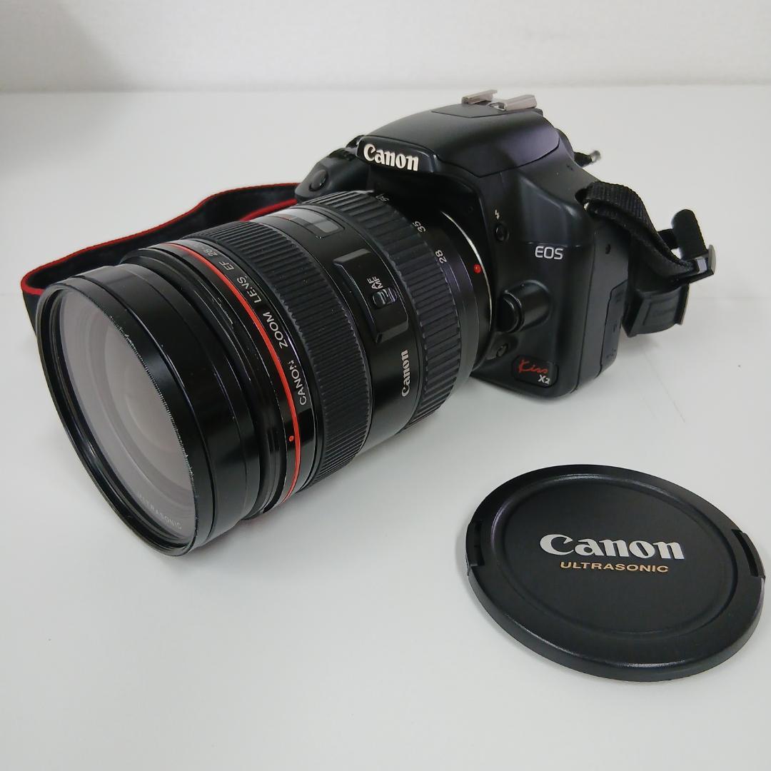 Canon EOS Kiss X2 標準ズームレンズ　Nikon カメラバック