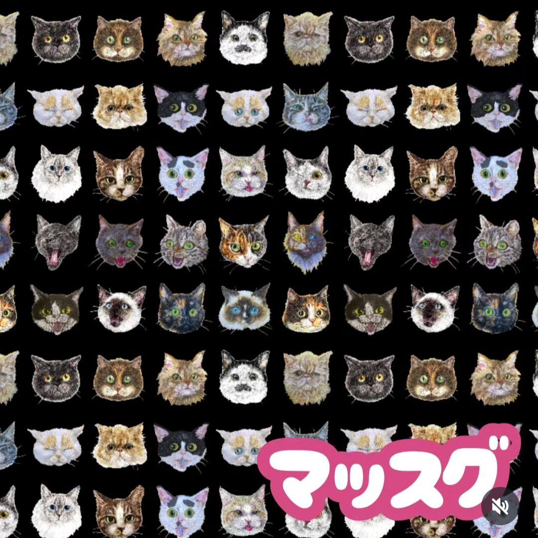 虹猫本舗様新柄【にゃんこ図鑑】で作る❁﻿ひつじ❁﻿製品 セミオーダー