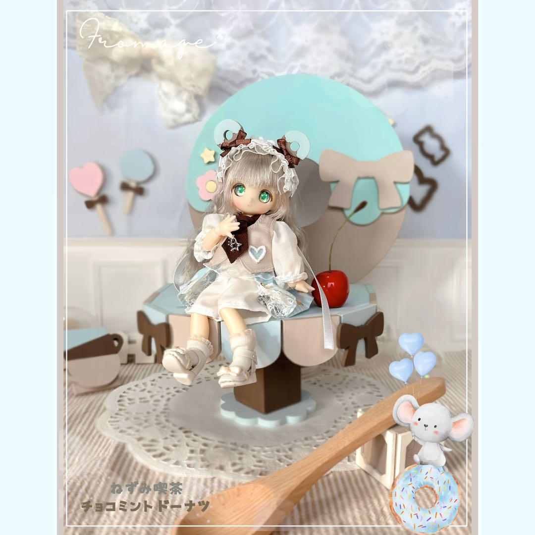 《ねずみ喫茶＊チョコミントドーナツ》　パンツver.