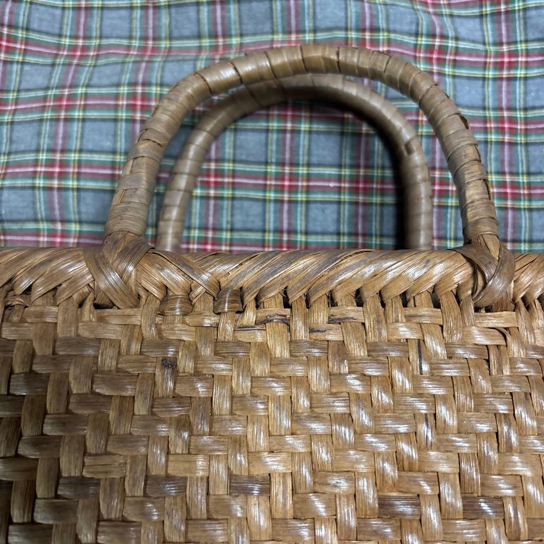 天然素材 かごバッグ　山葡萄