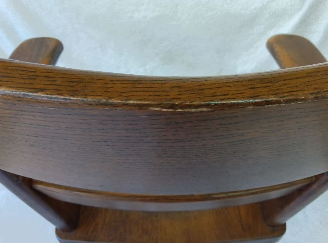 柏木工　ダイニングチェア　アームチェア　オーク材　ウッドチェア