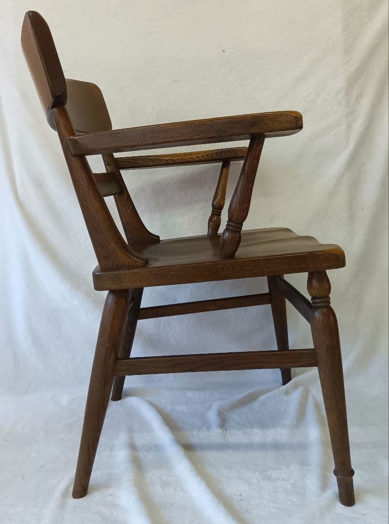 柏木工　ダイニングチェア　アームチェア　オーク材　ウッドチェア