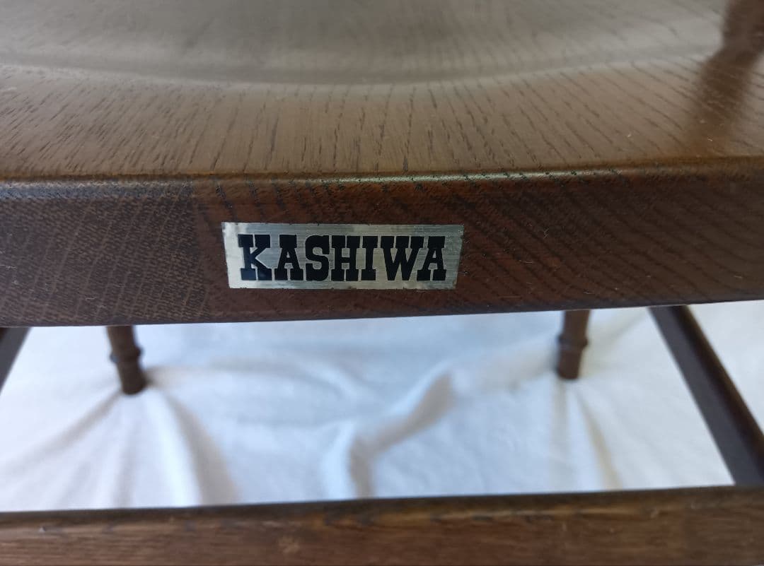 柏木工　ダイニングチェア　アームチェア　オーク材　ウッドチェア