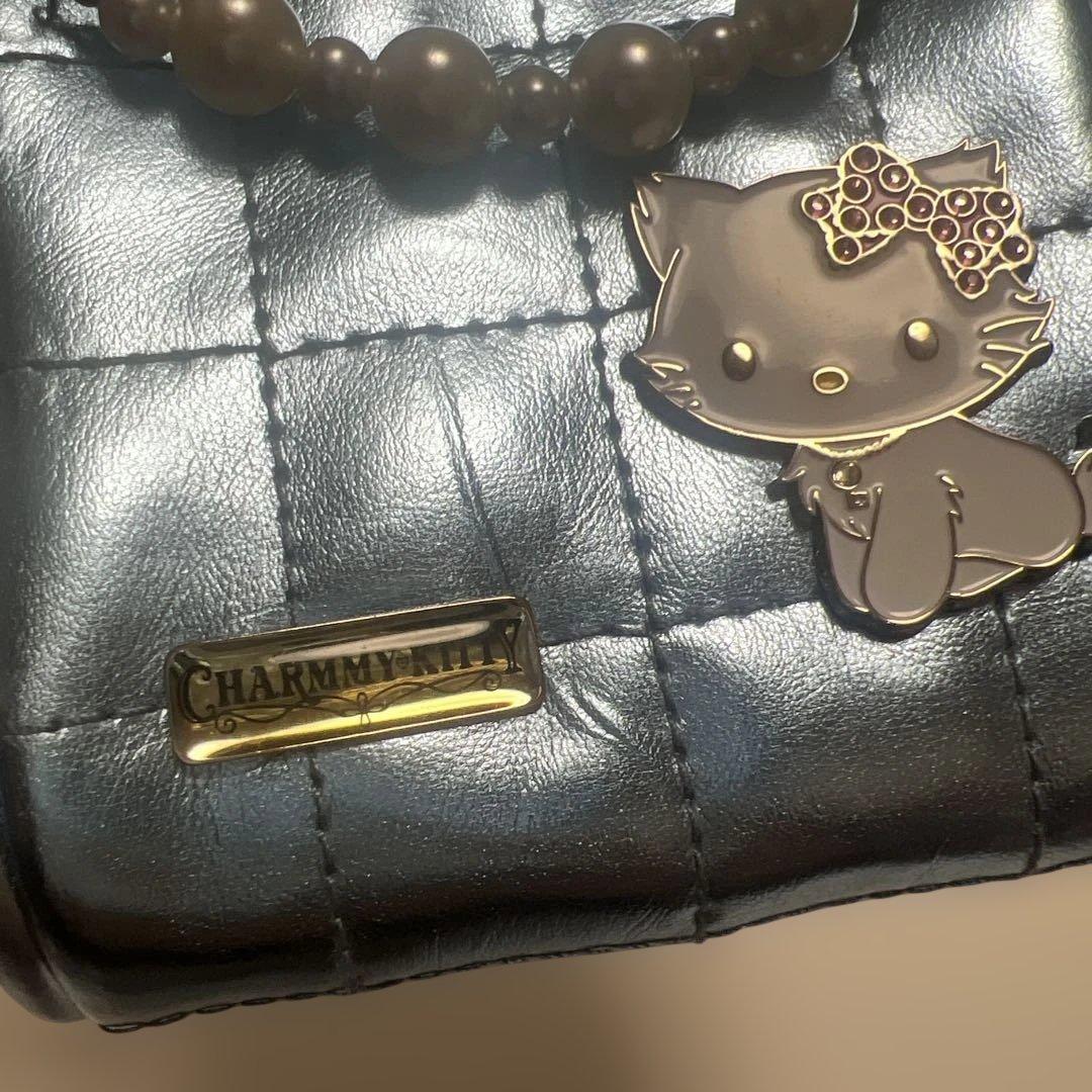 チャーミーキティ リップポーチ　メタリック　サンリオ　平成レトロ