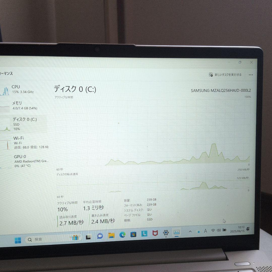 ジャンクLenovo IdeaPad Slim 550 Ryzen 5