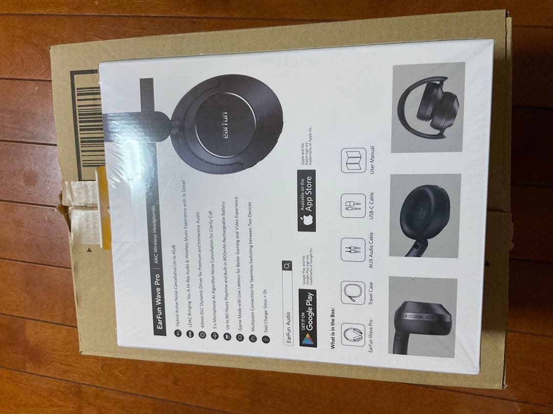 (新品未開封品)EarFun Wave Pro ワイヤレスヘッドホン