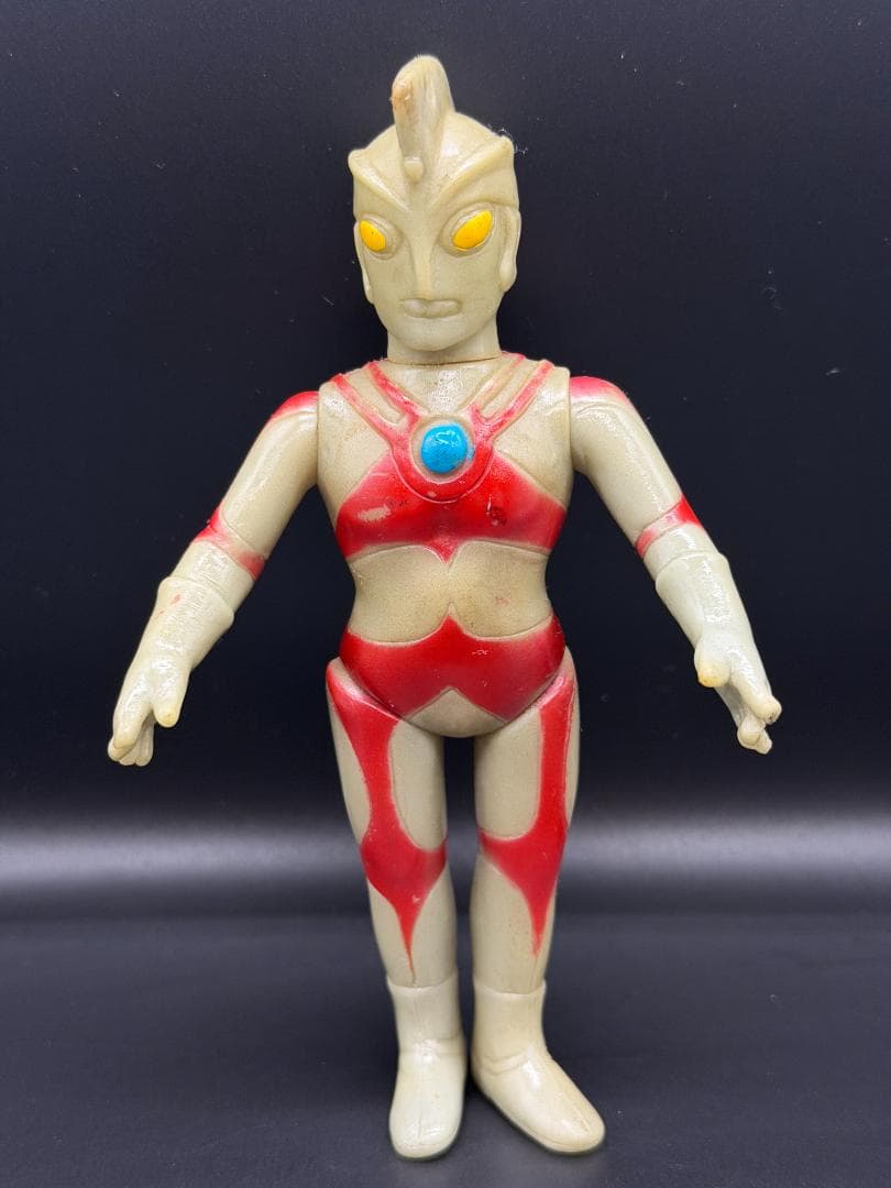 【激レア】当時物 マルサン ウルトラマンエース ミドルソフビ 14cm 希少