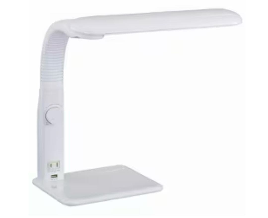 オーム電機 OHM ODS-LDAK5E-W  LEDデスクスタンド