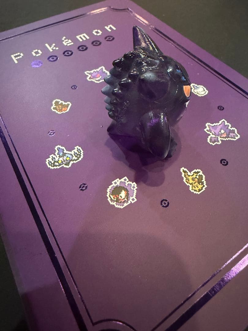 ポケモン　モンスターコレクション ゲンガー　初期　紫クリア　モンコレ 約6cm