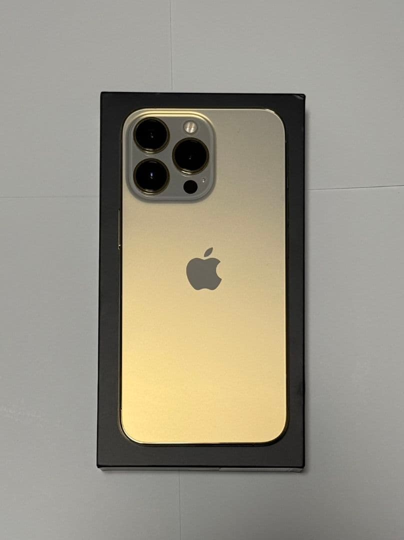 新品同様 iPhone13pro128GB ゴールド バッテリー100%