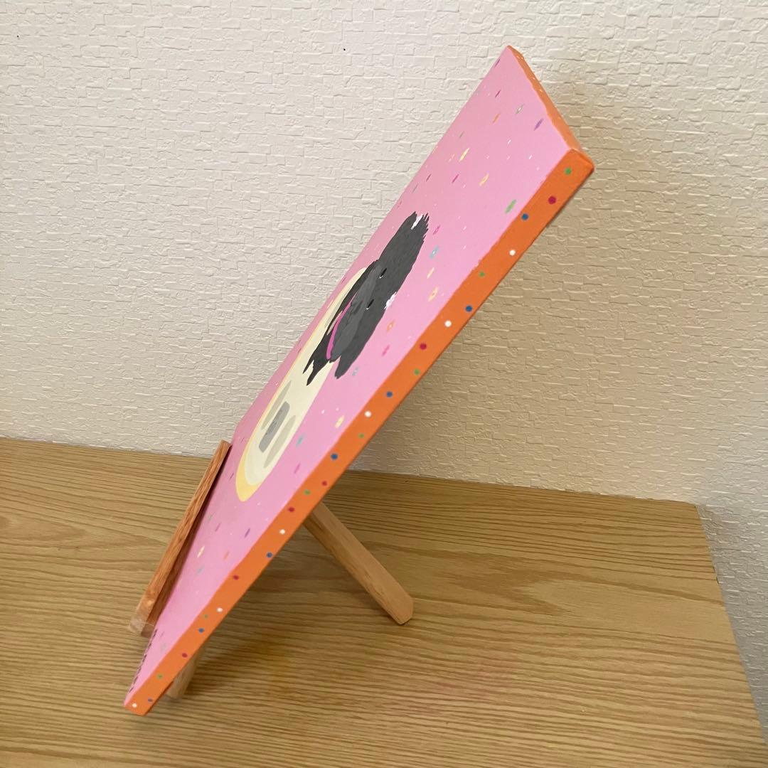 mi　２枚セット「体重計にのるわんこ」「Congratulations」