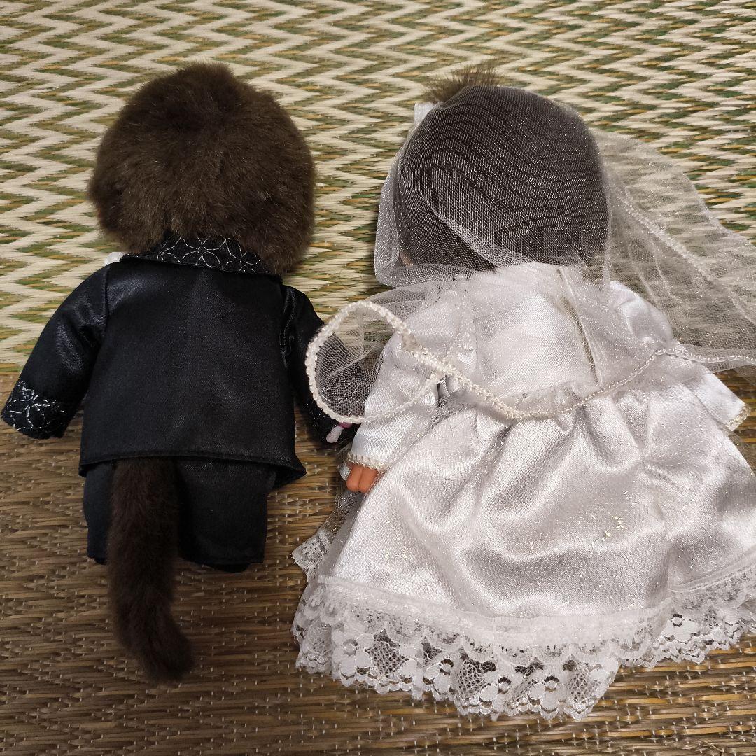 モンチッチ　結婚式のぬいぐるみ　ウェルカムドール