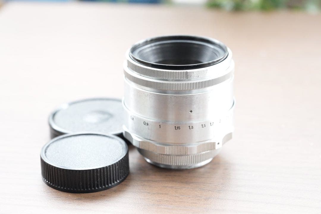 美品+ シルバー Helios-44 58mm f2 8枚羽　M39 M42 2